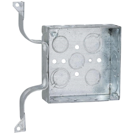 Southwire Electrical Box, 21 cu in, Square Box Type, Steel, Square Shape 52151-DWS-UPC